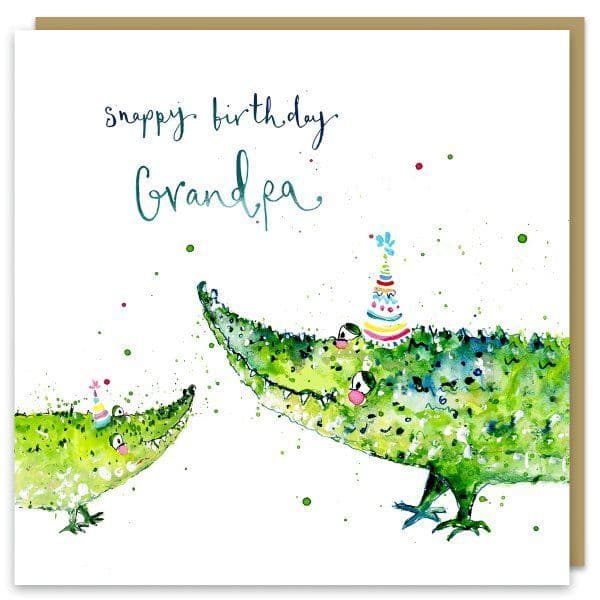 Grandpa Crocs Birthday Card