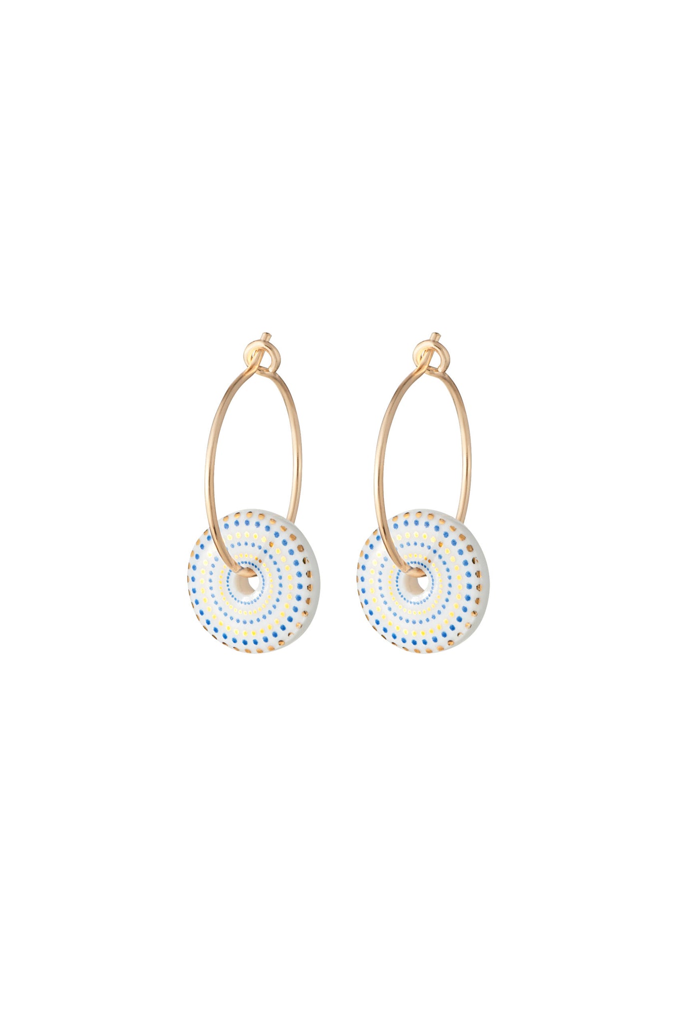 White Rhea Earrings