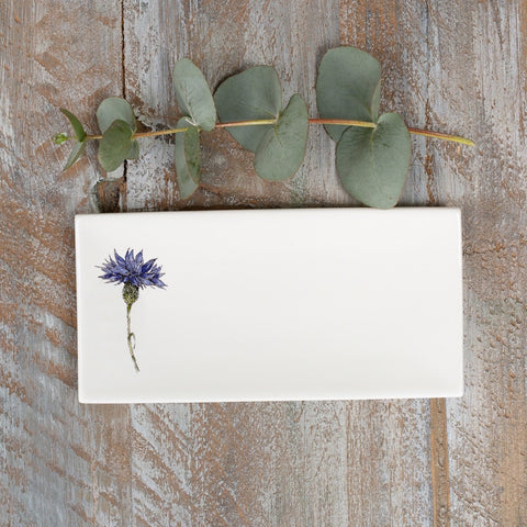 Cornflower Rectangular Soap Dish