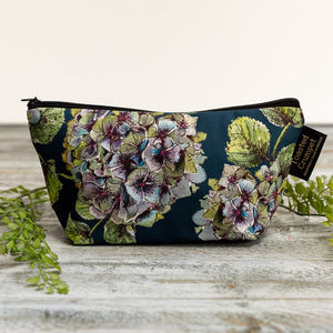 Hydrangea Makeup Bag