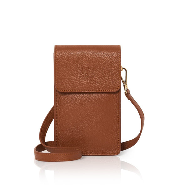 Leather Crossbody Phone Purse