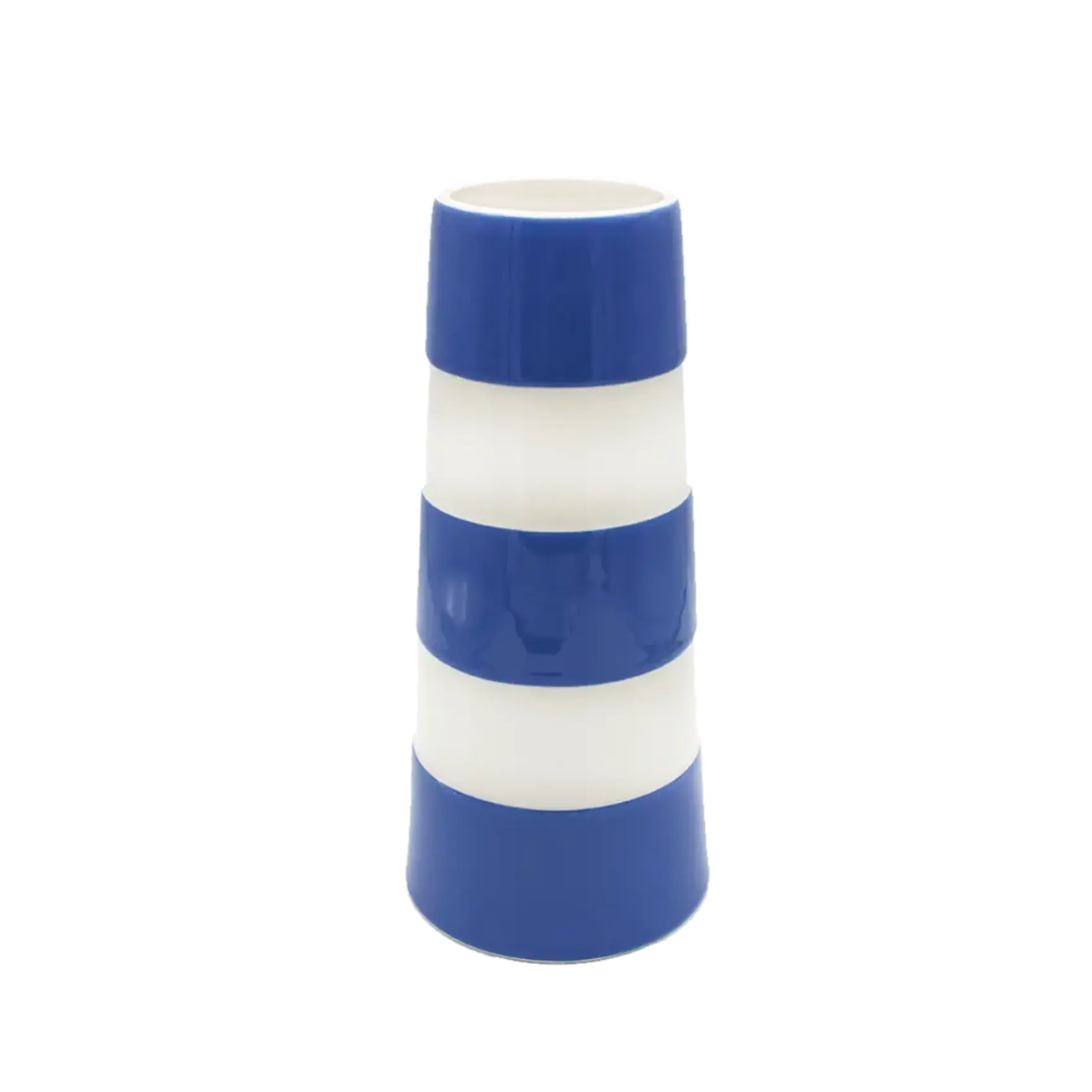 Cornishware Tall Lighthouse Vase