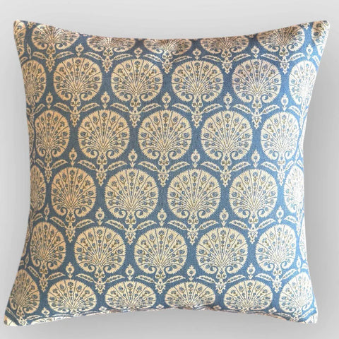 Pepper-French blue cushion