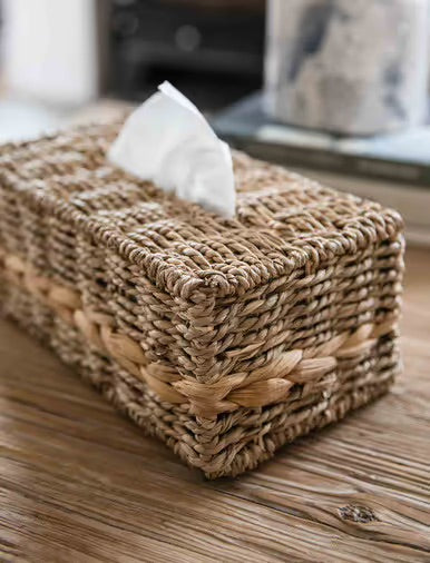 Bayford Woven Tissue Box Holder Rectangle