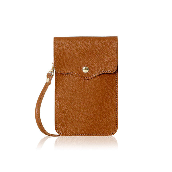 Leather Crossbody Phone Purse