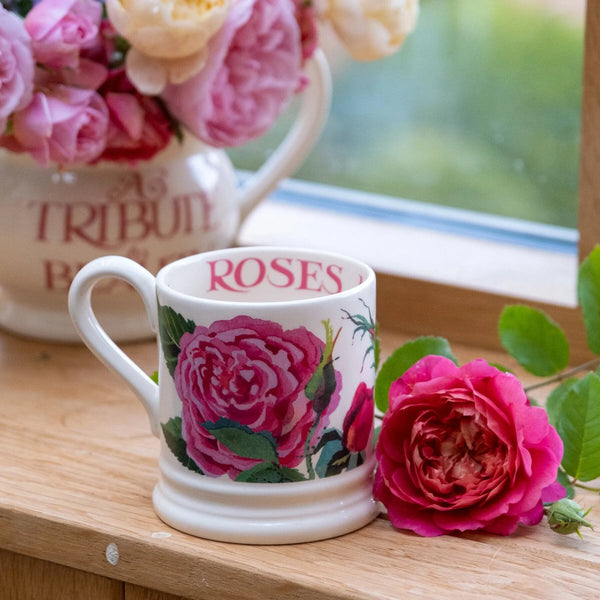 Emma Bridgewater David Austin ‘Emma’s Rose’ 1/2 Pint Mug