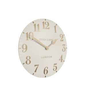 12” Arabic Wall Clock - Oatmeal