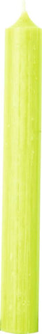 Lime Green Cylinder Candle - 25cm