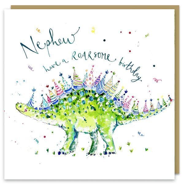 Nephew Dinosaur Birthday Card