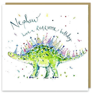 Nephew Dinosaur Birthday Card