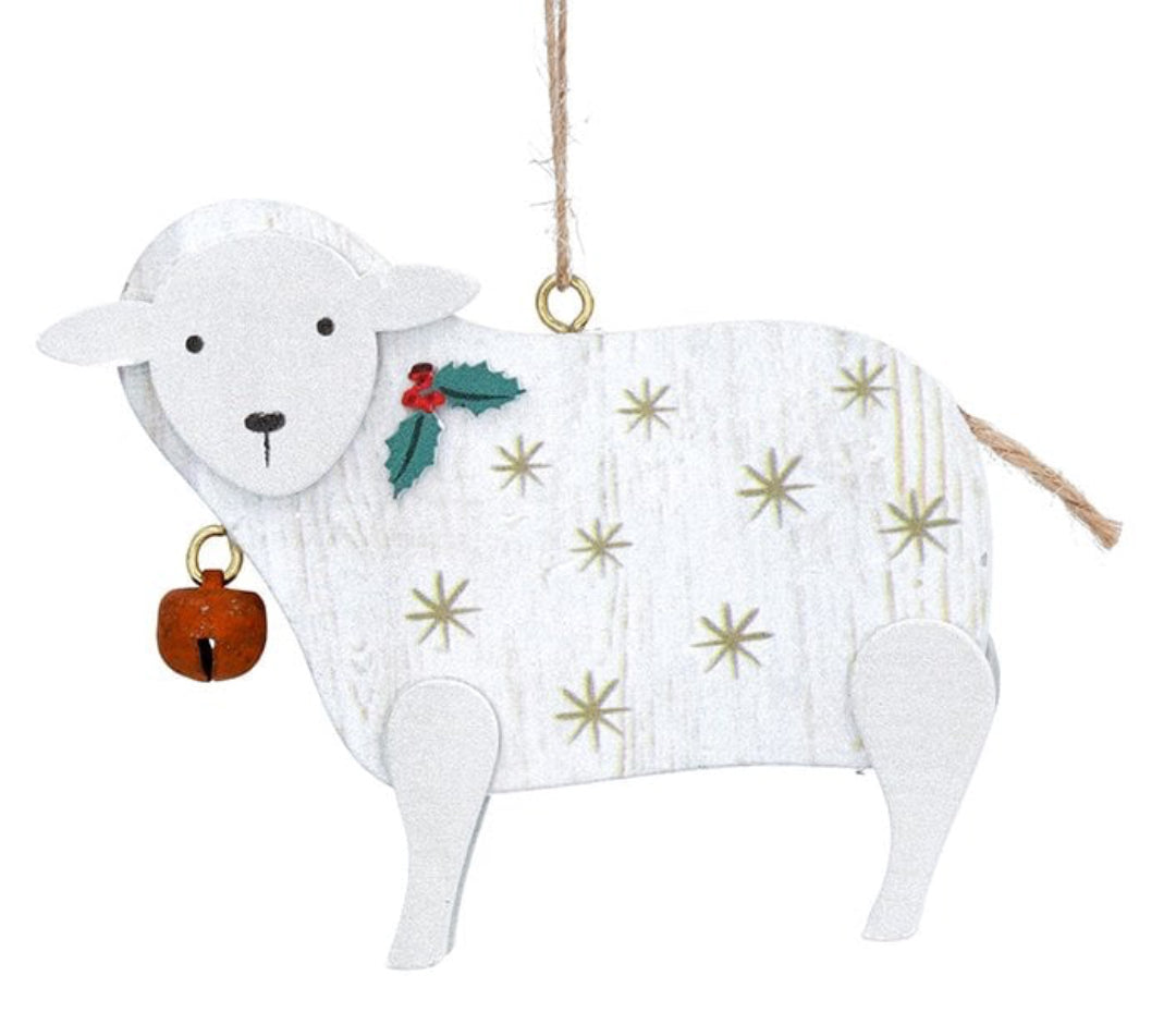 Wooden Sheep Decoration