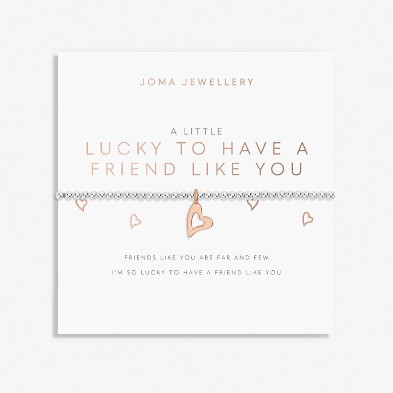 A Little Lucky to have a friend like you Bracelet