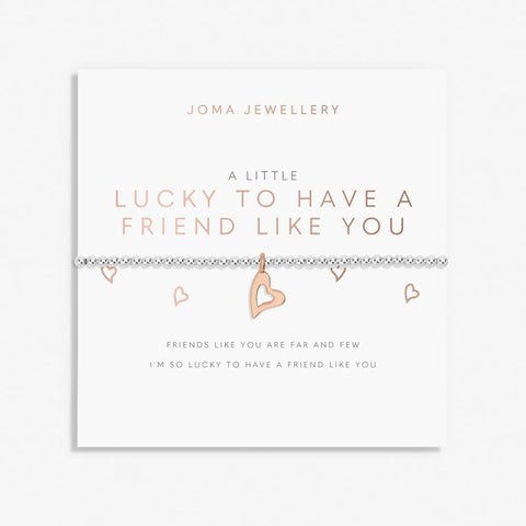 A Little Lucky to have a friend like you Bracelet