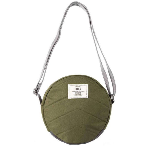 Paddington B Small Cross Body Sustainable Canvas - Moss