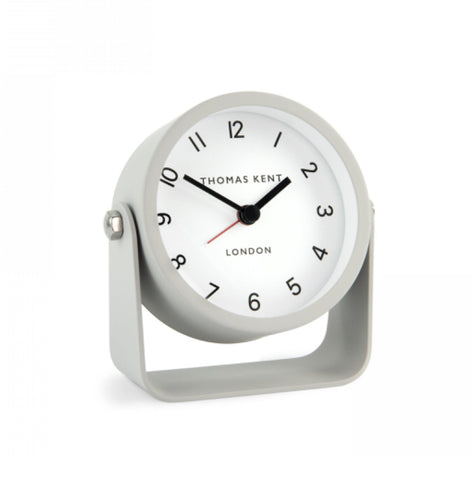 4” Wren Alarm Clock - Dove Grey