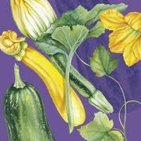 Lunch Napkins - Zucchini - Lilac