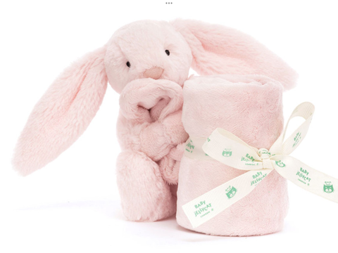 Bashful Pink Bunny Soother