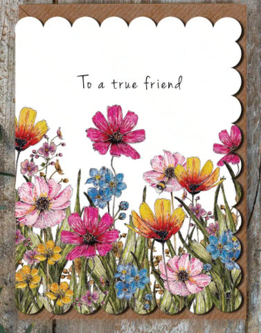 To A True Friend Card