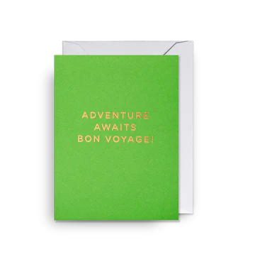 Adventure Awaits Bon Voyage!