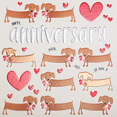 Happy Anniversary Sausage Dogs