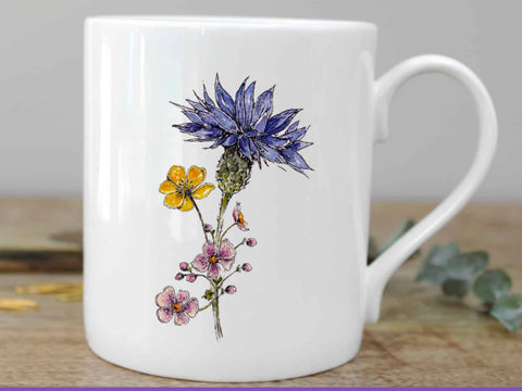 Cornflower Mug Boxed