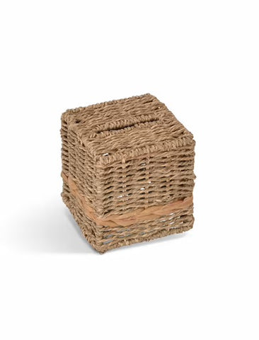 Bayford Woven Tissue Box Holder Square