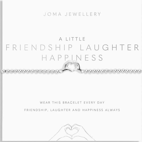 A Little Friendship Laughter Happiness Bracelet