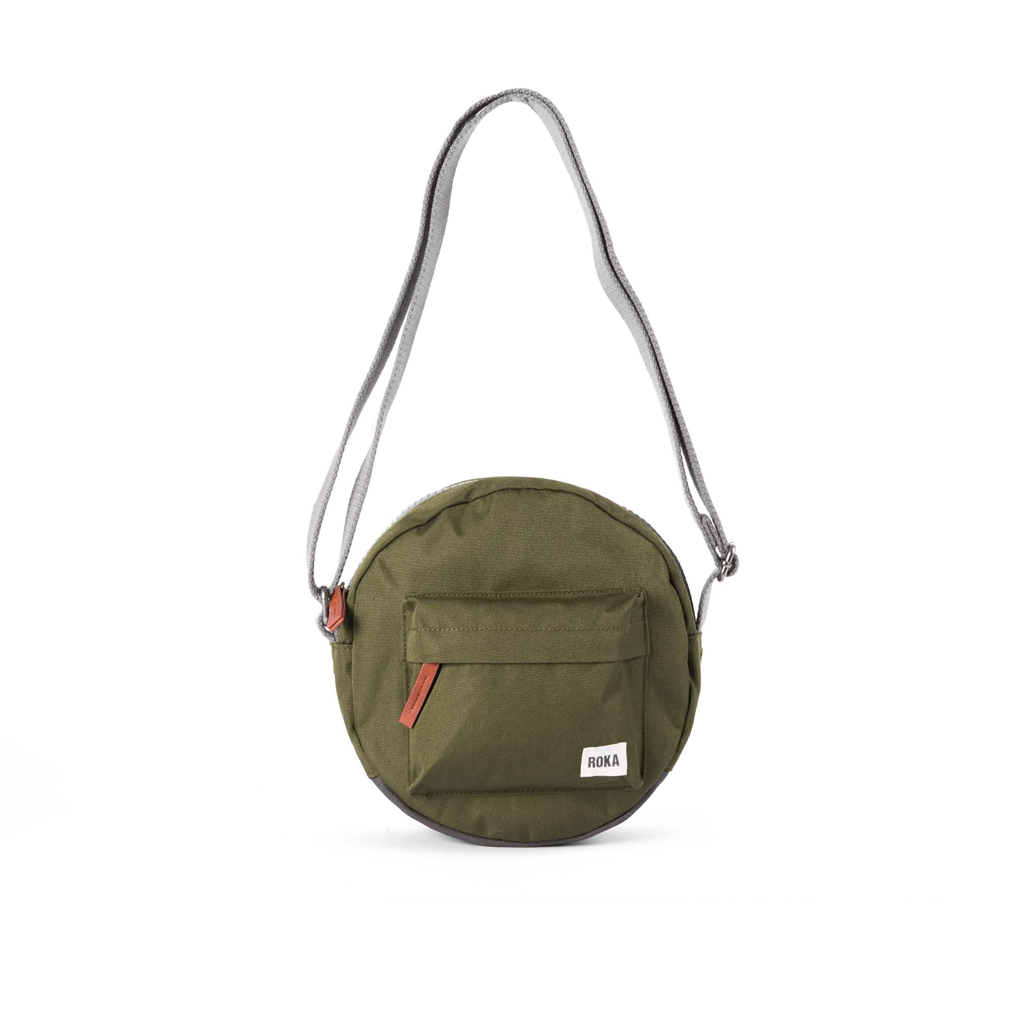 Paddington B Small Cross Body Sustainable Canvas - Moss