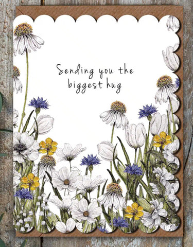 Sending You The Biggest Hug Card