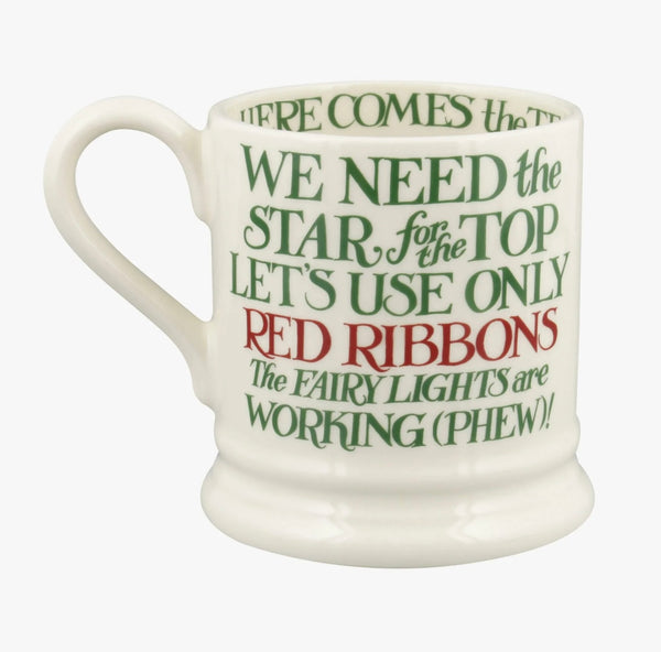 Emma Bridgewater Toast & Marmalade Christmas Tree  1/2 Pint Mug