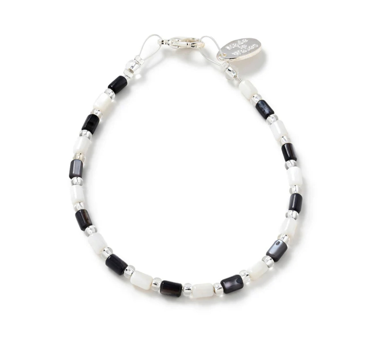 Monochrome Seashell Bracelet