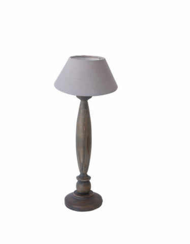 Hengelo Lamp Base with Grey Shade