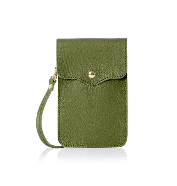 Leather Crossbody Phone Purse