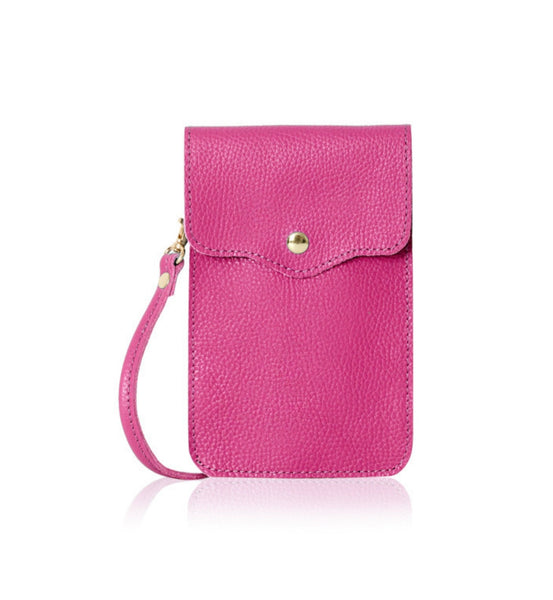 Leather Crossbody Phone Purse