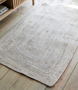 Classic Rectangular Rug - Jute 90cm x 150cm