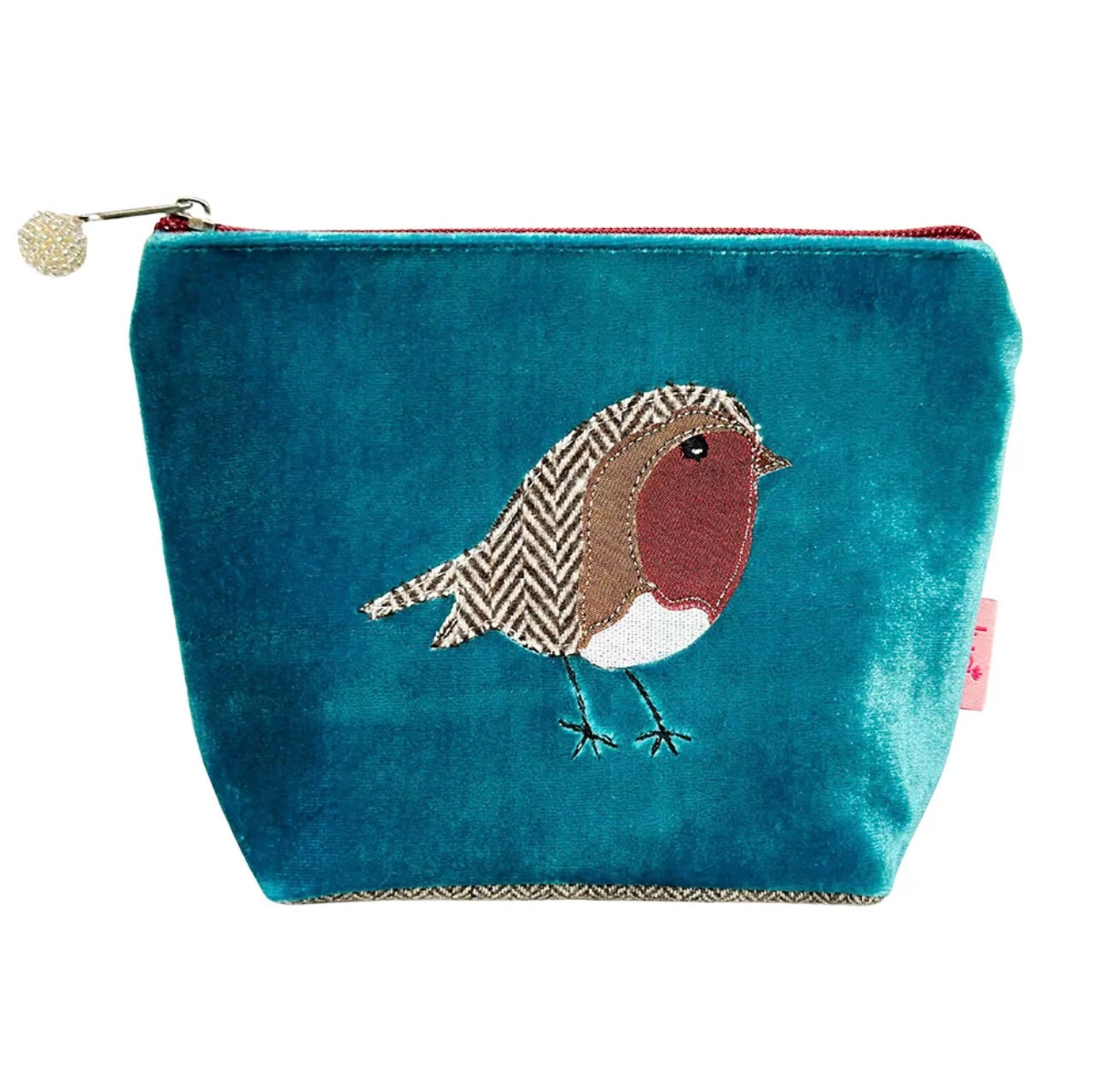 Robin Velvet Cosmetic Bag