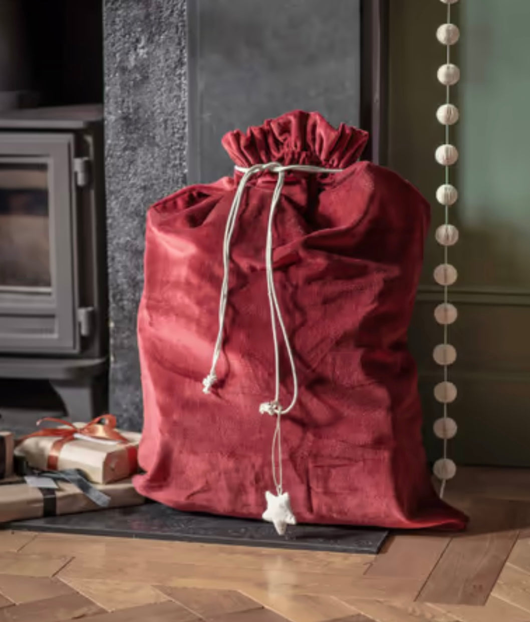 Hyde Christmas Sack - Berry