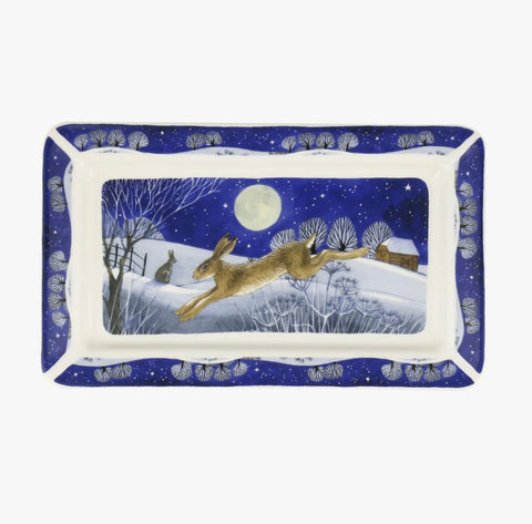 Emma Bridgewater Midnight Hare Medium Oblong Plate