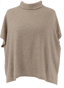 Cashmere Blend Tunic - Latte