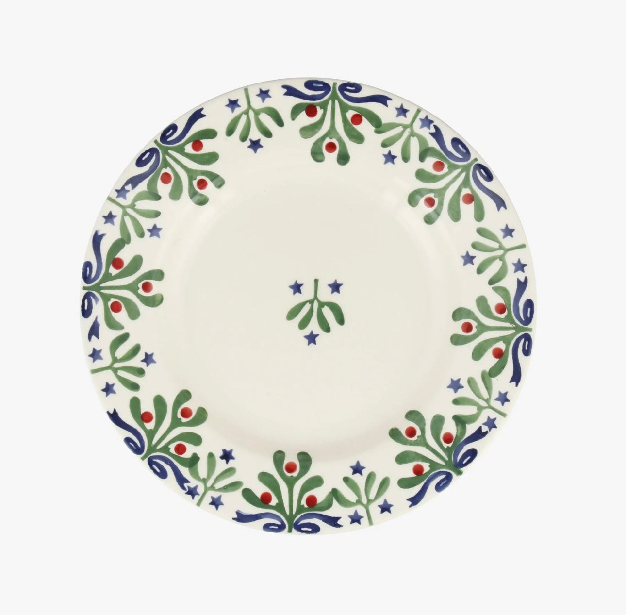 Emma Bridgewater Mistletoe 8 1/2" Plate