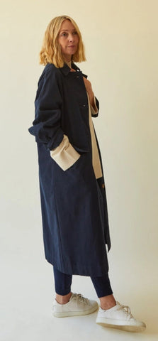 Piper Coat - Navy