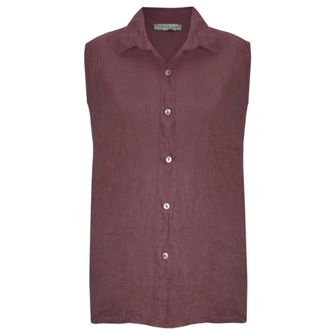 Steffi Shirt -Plum S/M