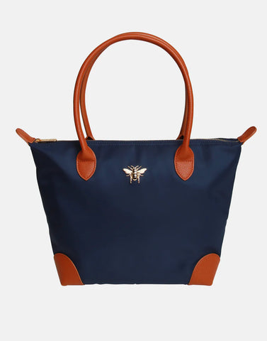 Navy Shoreditch Medium Tote Bag