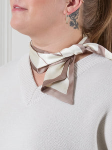 Harriet Scarf - Beige/Cream