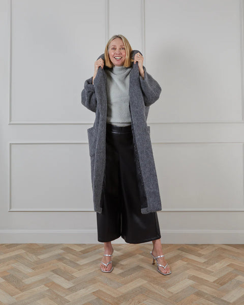 Sienna Coat - Charcoal