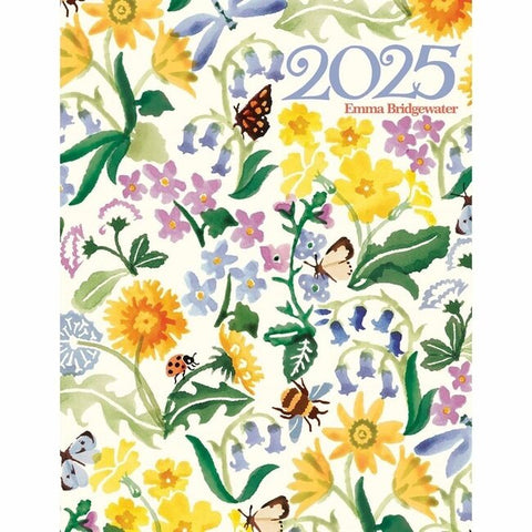 Emma Bridgewater Wildflowers A5 Deluxe Diary 2025