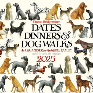 Emma Bridgewater Dates, Dinners & Dog Walks Calendar 2025