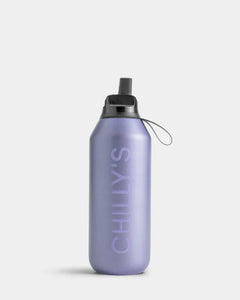 Chilly’s Bottle - Series 2 Flip 500ml - Matte Metallic Lavender