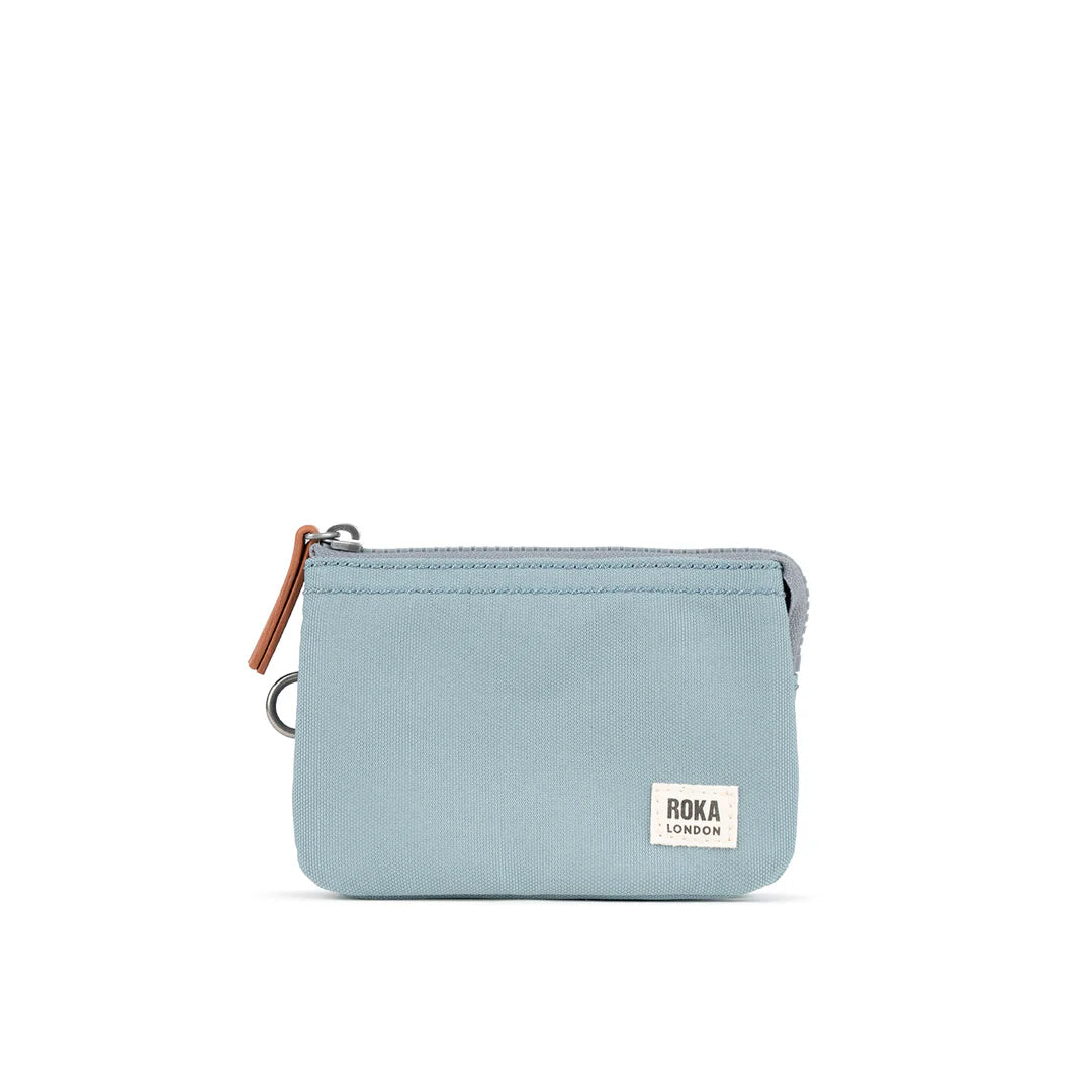 Carnaby Small Sustainable Canvas Purse - London Fog