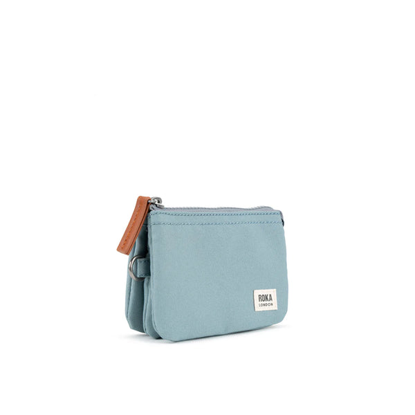 Carnaby Small Sustainable Canvas Purse - London Fog